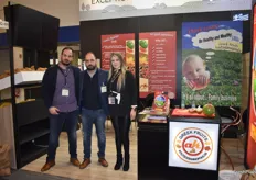 Dimitris, Dionisios and Dionisia from Greek exporting company Koutsogiannopoulos. This was the company's second time attending Fruit Logistica with their own stand.